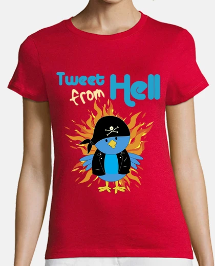 Tee-shirt tweet de l'enfer