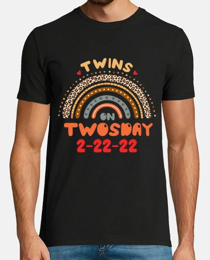 T-shirt Twins On Twosday Tuesday February 22nd