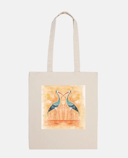 Bag two exotic storks