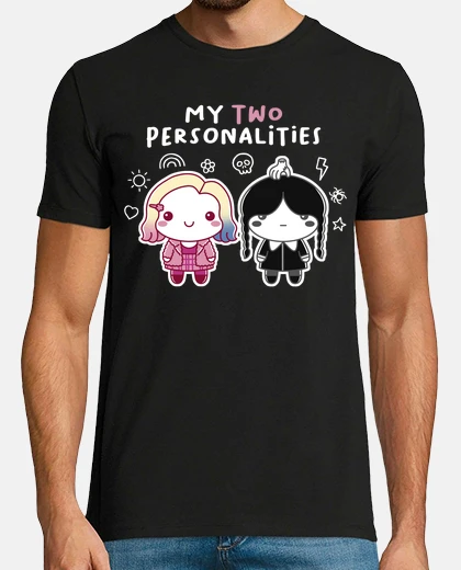 T-shirt two ties