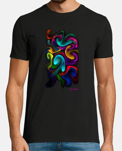 Playera txurretes, Hombre, manga corta, negra, calidad extra