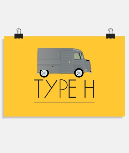 Poster type h