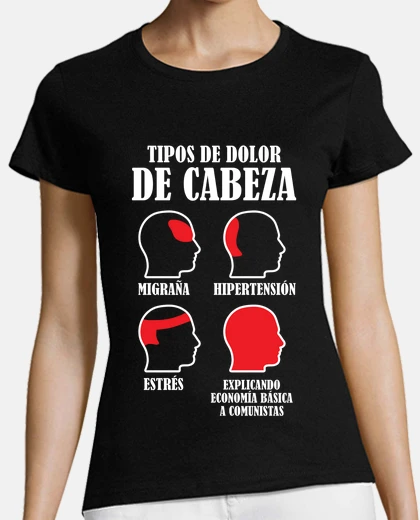 T-shirt types headache basic economics communists politics