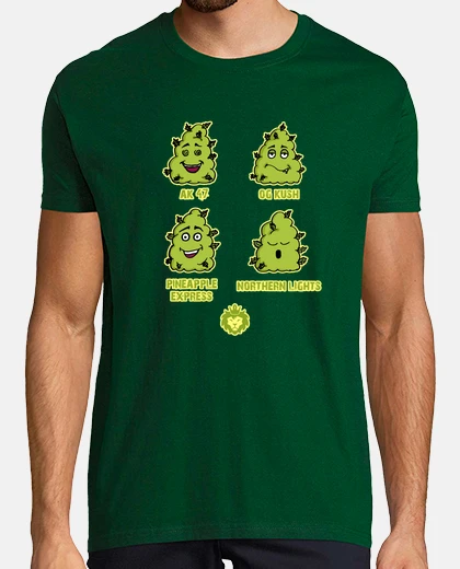 Tee-shirt types les marijuana