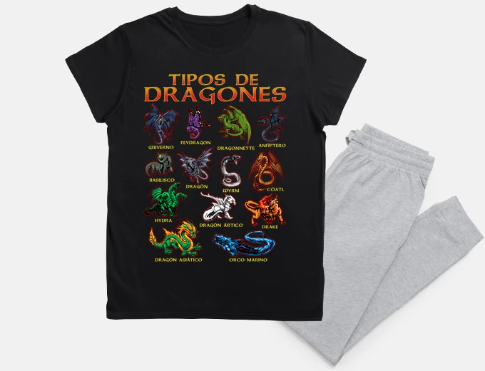 Pyjama types of dragons role playing games dungeons and dragons rpg