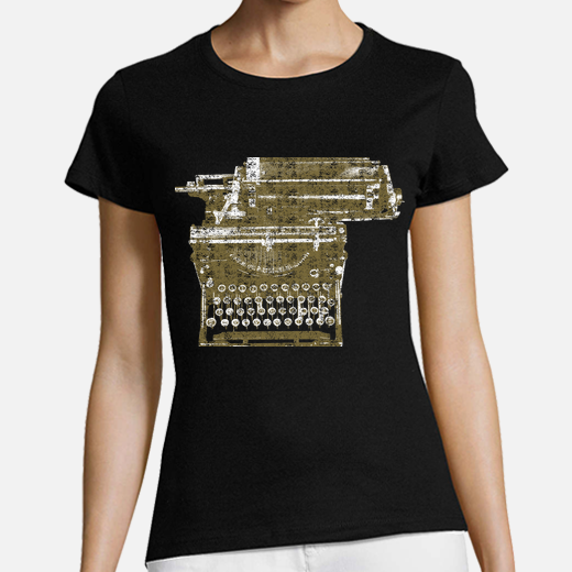 typewriter. gold