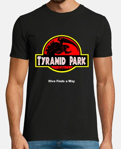T-shirt tyranid park hive finds a way
