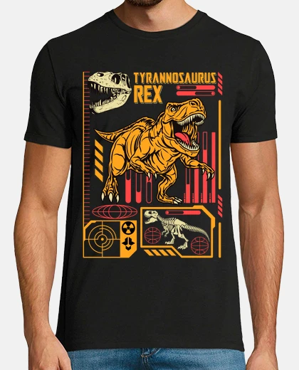 Tee-shirt tyrannosaure rex dinosaure parc jurassique