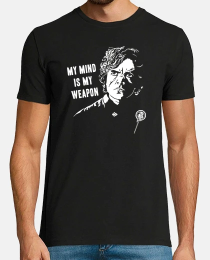 Tee-shirt Tyrion Lannister - My Mind is my Weapon (Game of Thrones)