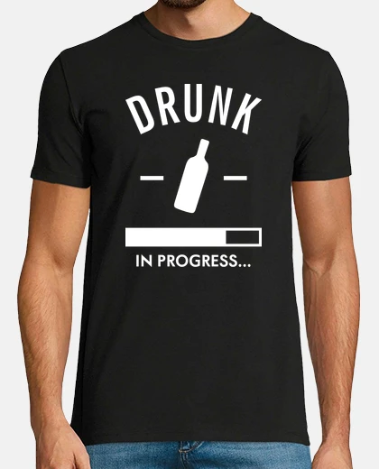 T-shirt Ubriaco in Corso...