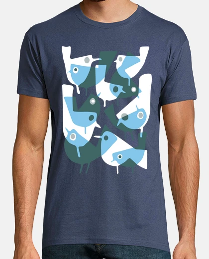 T-shirt uccelli code psi lia