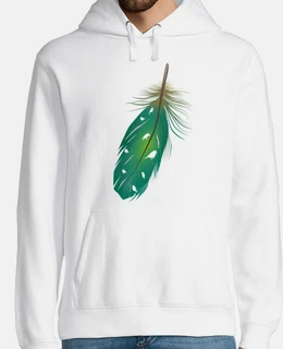 uccello piuma verde