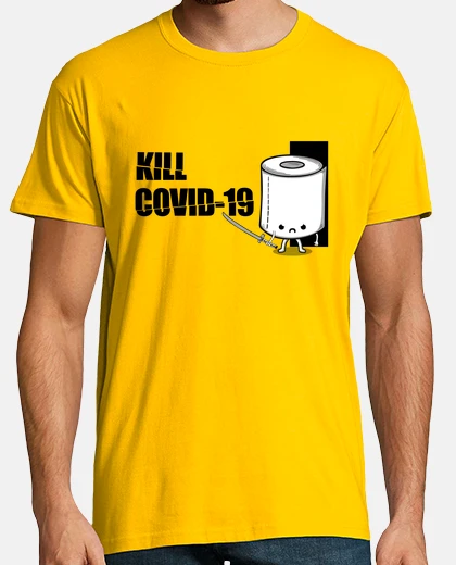 T-shirt uccidi covid-19