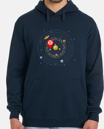Sudadera UD. ESTA AQUI - SISTEMA SOLAR