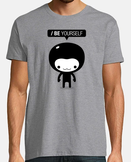 Tee-shirt ufo extraterrestre soyez vous-même homme
