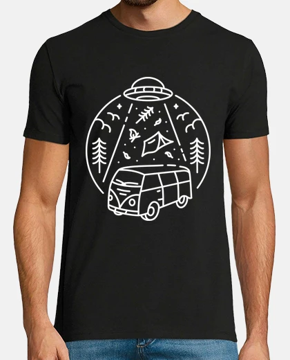 T-shirt ufo road trip