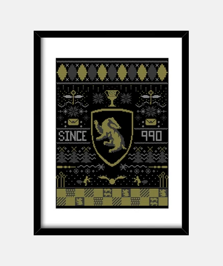 Quadro ugly maglione badger