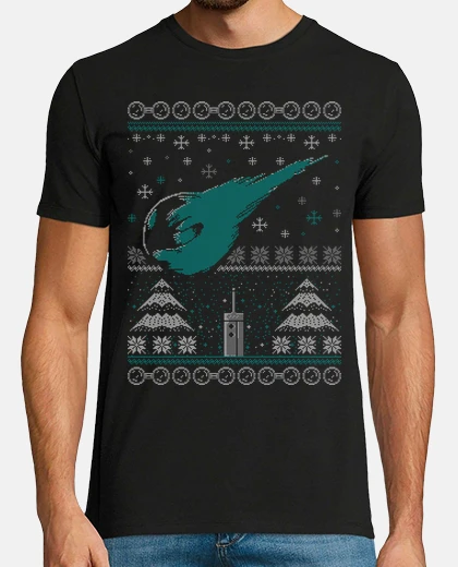 T-shirt ugly maglione fantasia