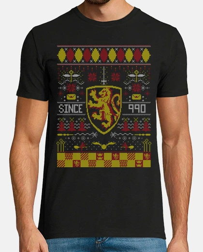 T-shirt ugly maglione leone