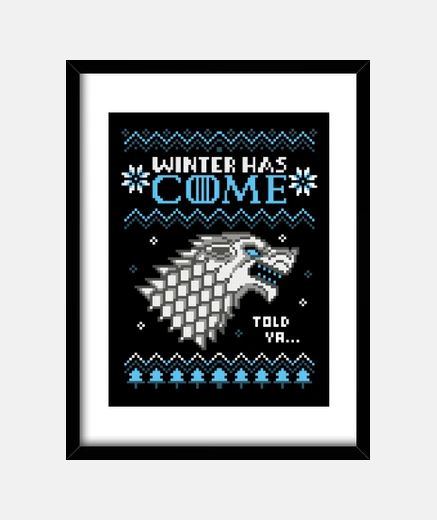 Quadro ugly winter - Christ più ugly Sw eat Er