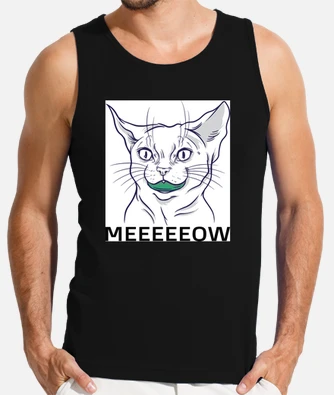 Mens cat outlet tank top