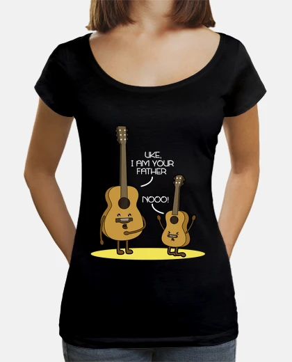 Tee-shirt uke je suis ton père ukulélé drôle