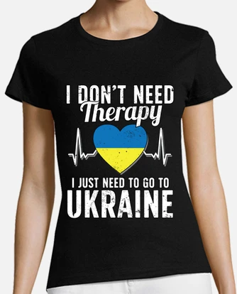 Ukraine T-Shirt Ukrainian Flag Souvenir Love Gift