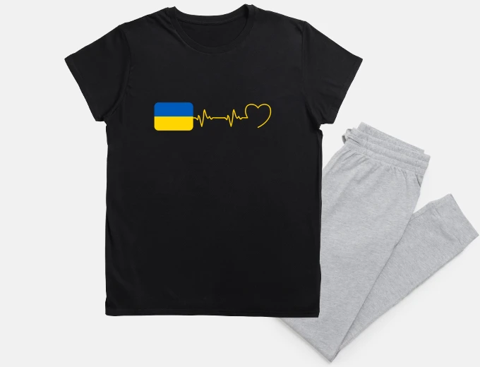 Pyjama ukraine man heartbeat