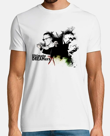 T-shirt Ultimate DREAMers - Nelson Mandela, Malcolm X e Martin Luther King