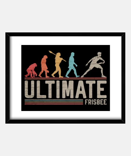 Framed ultimate frisbee evolution