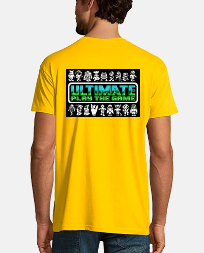 Camiseta Ultimate Play The Game, ZX Spectrum, Logo y Personajes