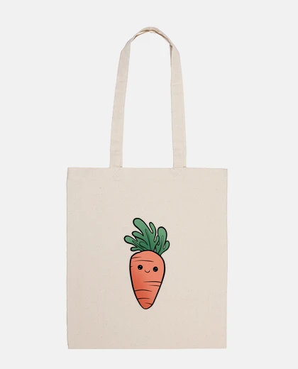 Bag ultra cute cartoon carrot