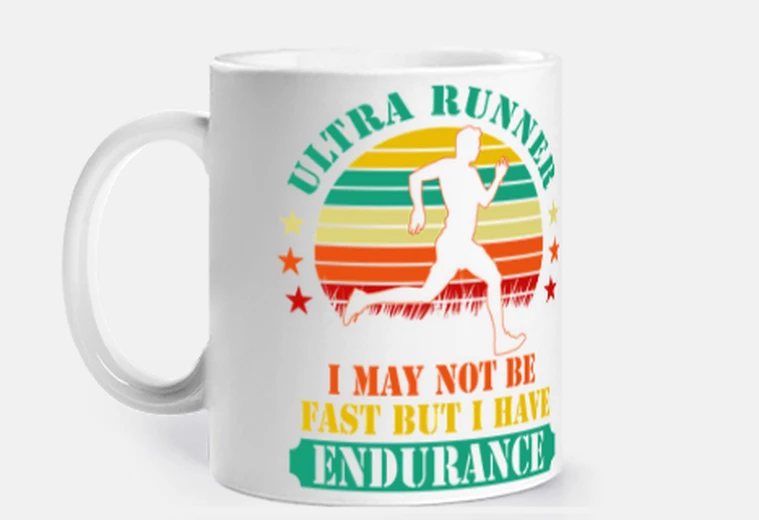 Cup ultra runner endurance running