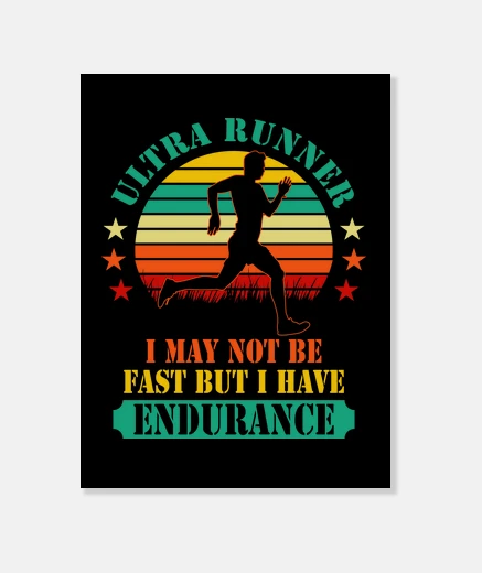 Stampa Ultra Runner Endurance Running