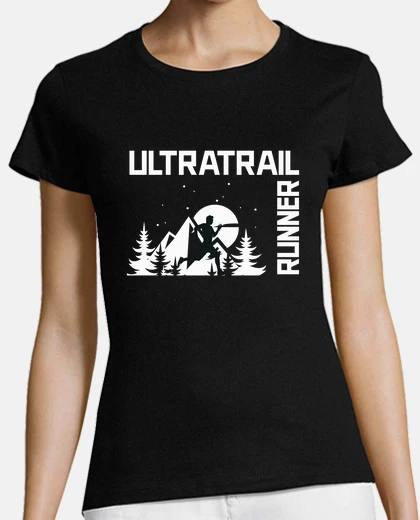 Playera ultra trail runner hombre corriendo