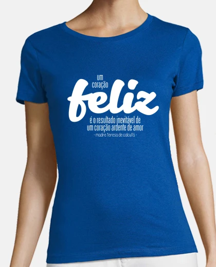 Playera Um coraçao feliz