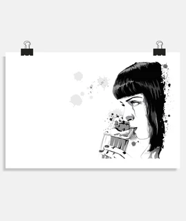 uma thurman as mia wallace in pulp fict