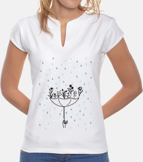 T-shirt umbrher flowers