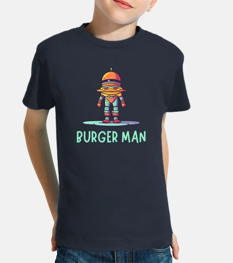 Abbigliamento umorismo da hamburger