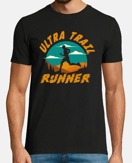 T-shirt umorismo del corridore ultra trail runn