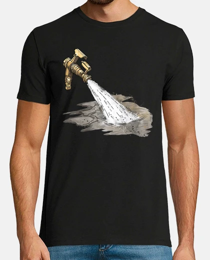 T-shirt umorismo idraulico