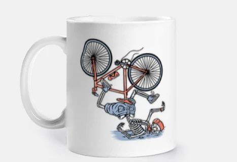umorismo in bicicletta