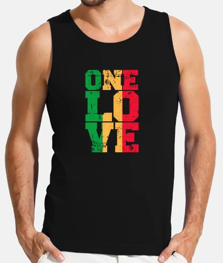 Camiseta un amor reggae rasta rastafari jamaica