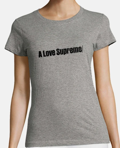 T-shirt un amore supremo. john coltrane. donna