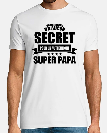 Tee-shirt un barbecue n a aucun secret pour papa
