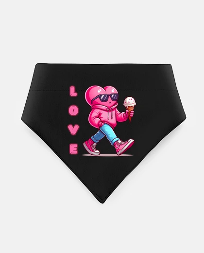 Mascotas un coeur rose...