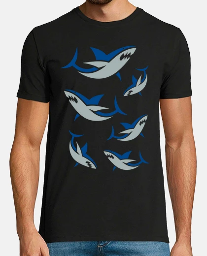 Tee-shirt un frisson de requins