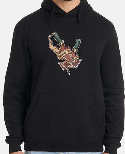 Sudadera un lugar para llamar a casa con capucha