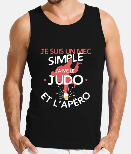 Tee-shirt Un mec simple - Judo