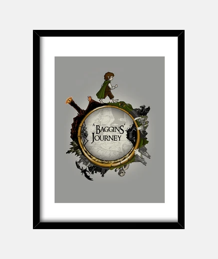 Cadre un voyage baggins